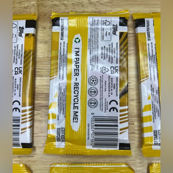 Topps Match Attax 2024/25 Soccer Trading Card Packs – Lot of 8 Sealed - Picture 4 of 4